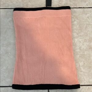 Lulus Pink Ribbed Skirt
